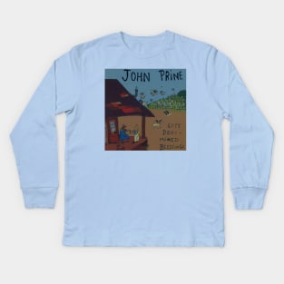 john prine cover Kids Long Sleeve T-Shirt